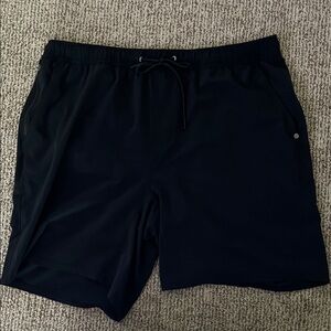 Vuori Men's Black Athletic Shorts
